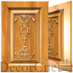 Різьблений дерев'яний фасад для меблів No2